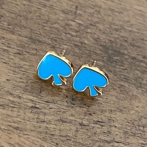 Kate Spade Turquoise Spade Earrings